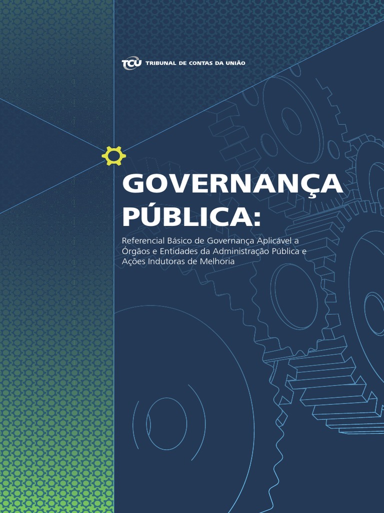 Governanca Publica Tcu PDF | PDF | Governança corporativa | Tecnologia ...