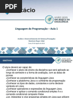 Prog. I- Aula 1