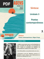 Síntese Poetas Contemporâneos