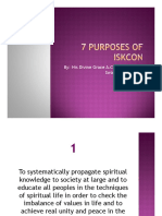 7 Purposes of ISKCON