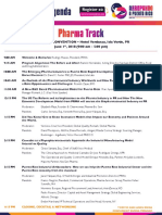 PRMA 2018 - Pharma Track Agenda 2018 - Rev. - 5!15!2018