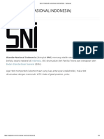 Sni (Standar Nasional Indonesia) - Sipilpedia