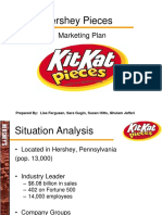 Hershey Kit Kat Pieces Powerpoint for Marketing Plan