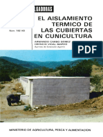 Aislamiento Termico Cunicultura