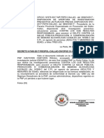 Cantorin Canturin - Inicio de Investigacion Fiscalia Prevencion Del Delito (Licores)