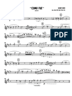 COMO FUE - Alto Sax. 1 PDF