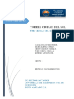 Tecnicas Segundo Trabajo - Torres Ciudad Del Sol