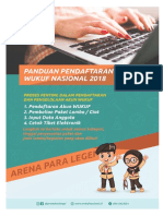 Panduan Pendaftaran Wukuf Nasional 2018