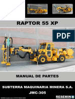 Manual de Partes Raptor 55 XP Jmc-305