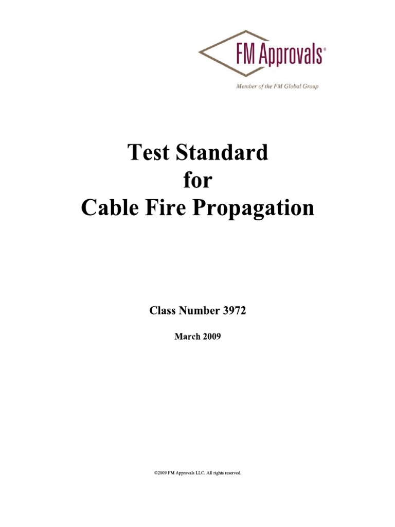FM 3972 Cable Coating | PDF