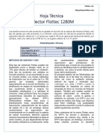 Optimizado colector flottec hoja técnica