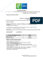 Cotizacion de Grupo: FIRMA DE ACEPTACIÓN - Milenium Grupo Hotelero Mexicano Pag. 1/1