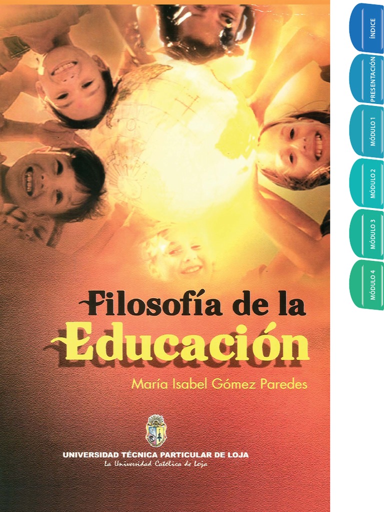 Filosofia de La Educacion PDF | PDF