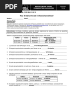 Solucion de Ejercicios Costos Comparativos