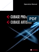 Cubase Pro Artist 9 5 Operation Manual En