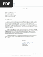 OGE Letter to DOJ