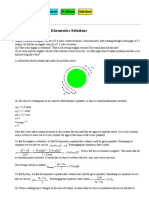 PHYS 1120 Rotational Kinematics Solutions