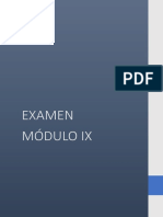 Módulo Ix Examen
