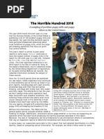 Horrible Hundred 2018 Full Report