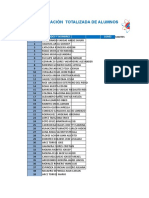 Academia Arggos 2018 II Relacion de Alumnos