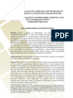 Jornadas de trabalho e saúde do trabalhador