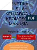 Genetika, Silsilah Keluarga & Kromosom Manusia