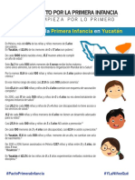 Pacto Primera Infancia Datos Yucatan 2018