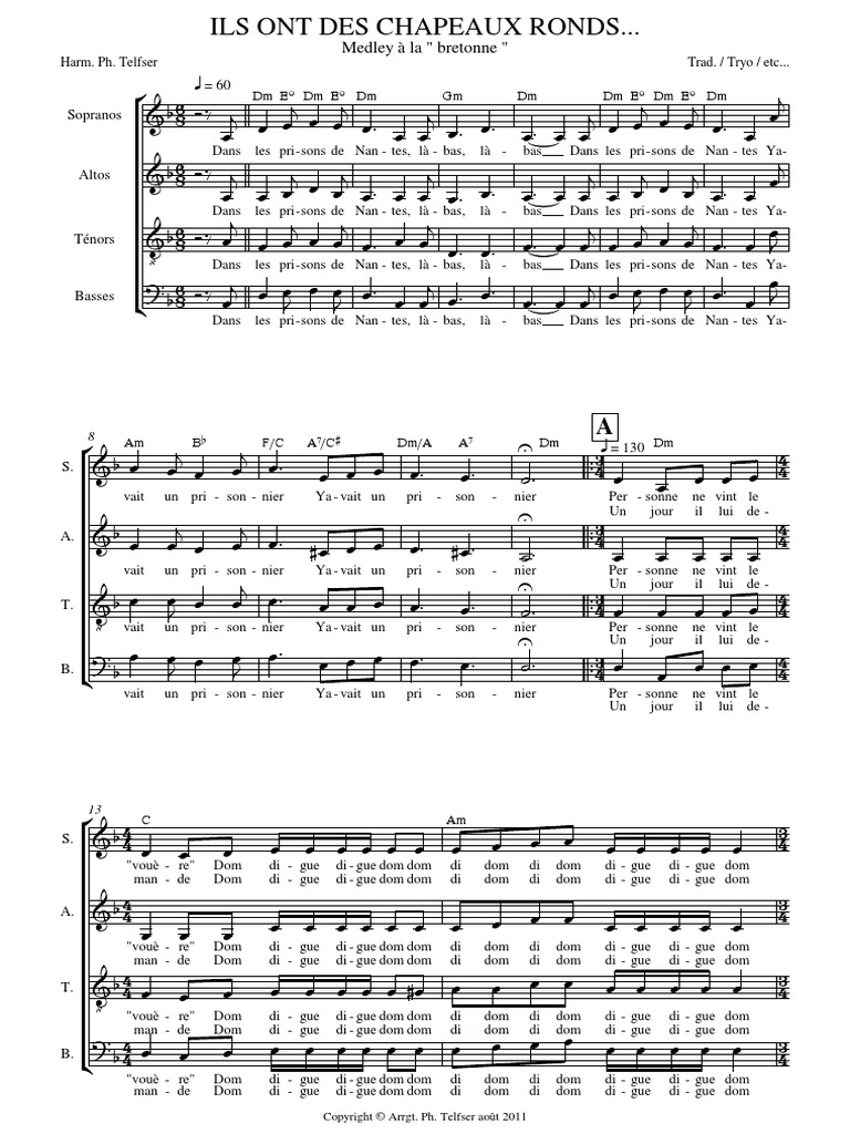 Ils ont des chapeaux ronds paroles