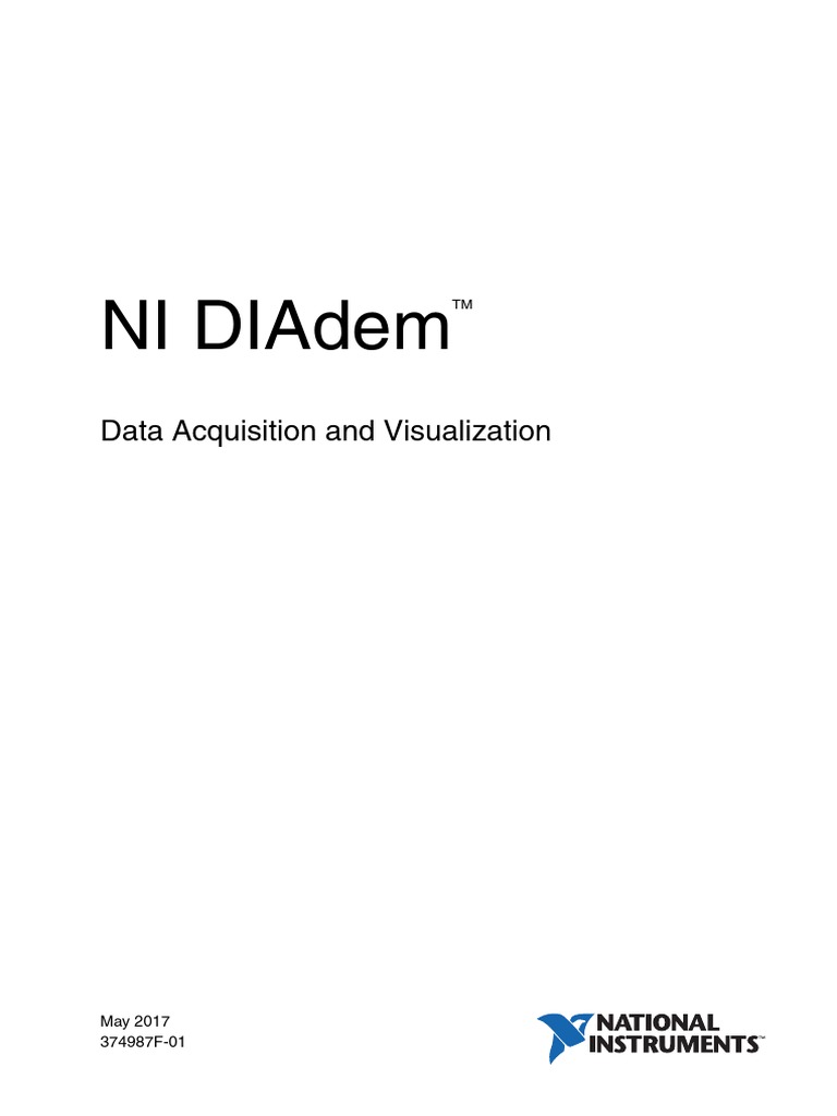 DIAdem DataAcquisition | PDF | Control Theory | Input/Output