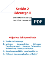 Sesión 2 Liderazo II