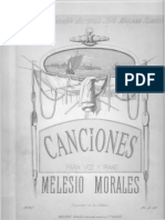 Canciones para Voz y Piano MELESIO MORALES PDF