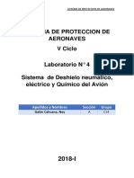 Sistema protección aeronaves