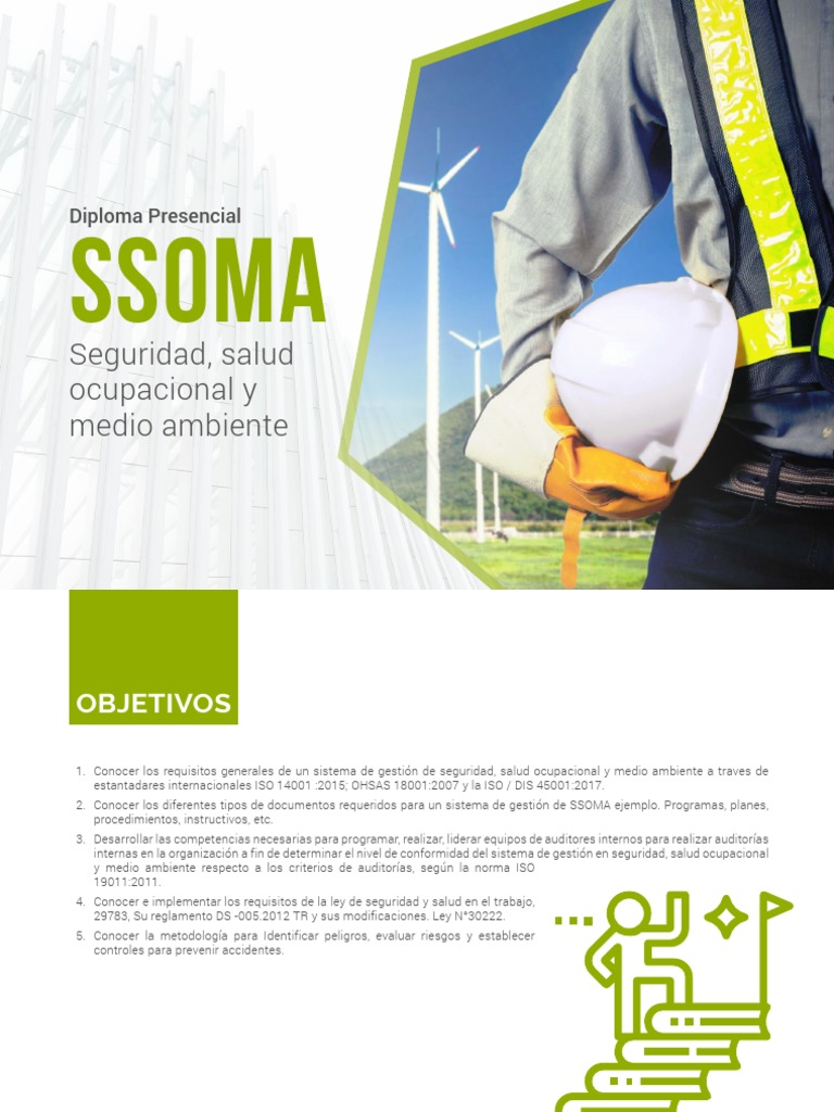 Diploma en Gestión SSOMA y Seguridad Laboral | PDF | Seguridad y salud ...