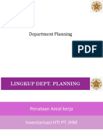 Department Planning 2