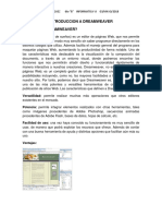 Introduccion A Dreamweaver