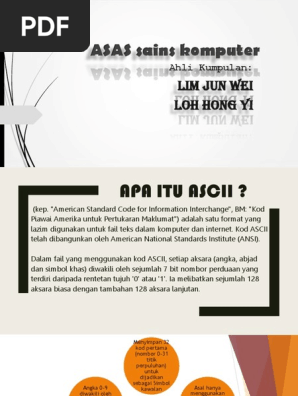 Asas Sains Komputer 1 1 2 1