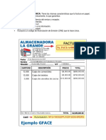 Ejemplos de Facturas Mercantiles