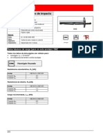 Anclaje Metálico de Impacto: Datos Básicos de Carga (Para Un Solo Anclaje) : DBZ