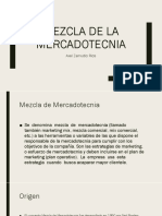 Mezcla de La Mercadotecnia