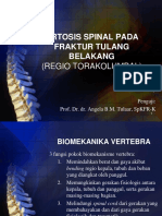 Ortosis Spinal Pada Fraktur Tulang Belakang