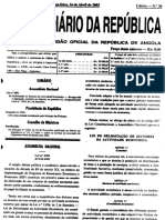 Lei 5 Da Delimitação de Sectores 2002