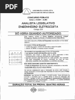 Analista Legislativo Engenheiro Eletricista Codigo 223 1a Etapa Objetiva