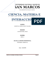 Monografia Ciencia, Materia e Interacciones