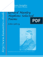 Gerard Manley Hopkins: Selected Poems: Literature Insights