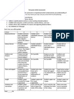 Unit Assessment