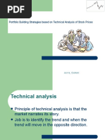 Portfolio Building Strategies Based On Technical Analysis of Stock Prices