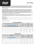 Asset Tracking: Key & Id Card Access