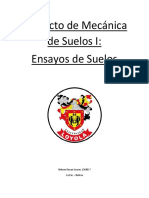 Proyecto de Mecánica de Suelos I