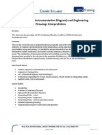 P&ID (Piping and Instrumentation Diagram) and Engineering Drawings Interpretation