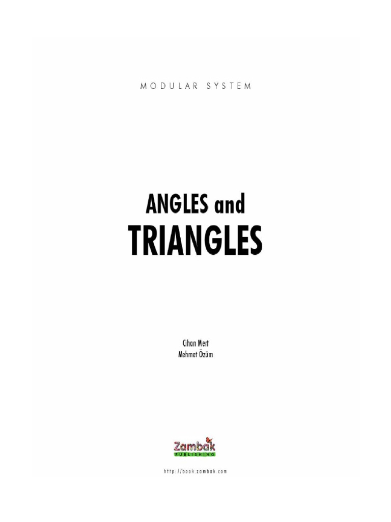 1 Angles - and - Triangles PDF | PDF